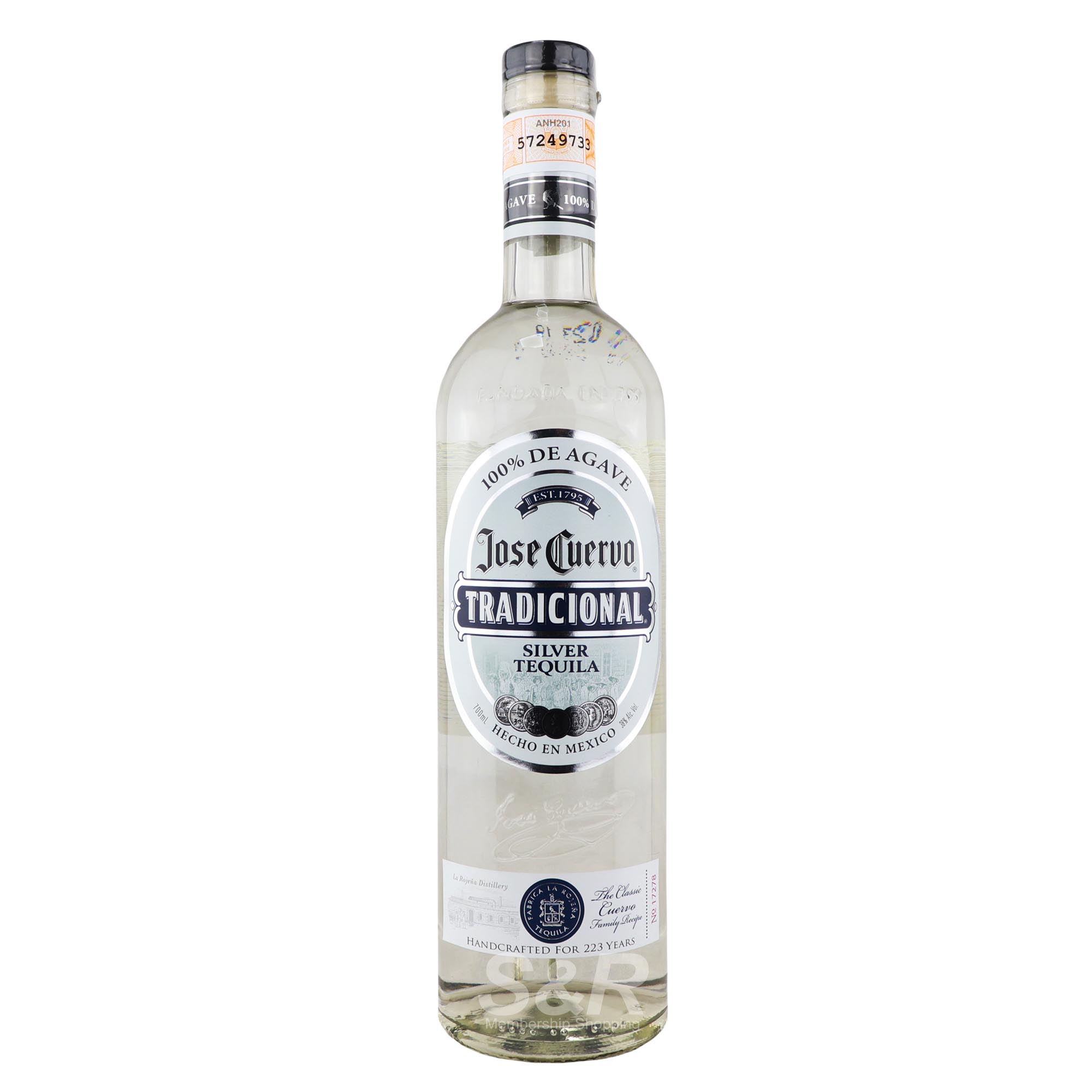 Jose Cuervo Tradicional Silver Tequila 700mL